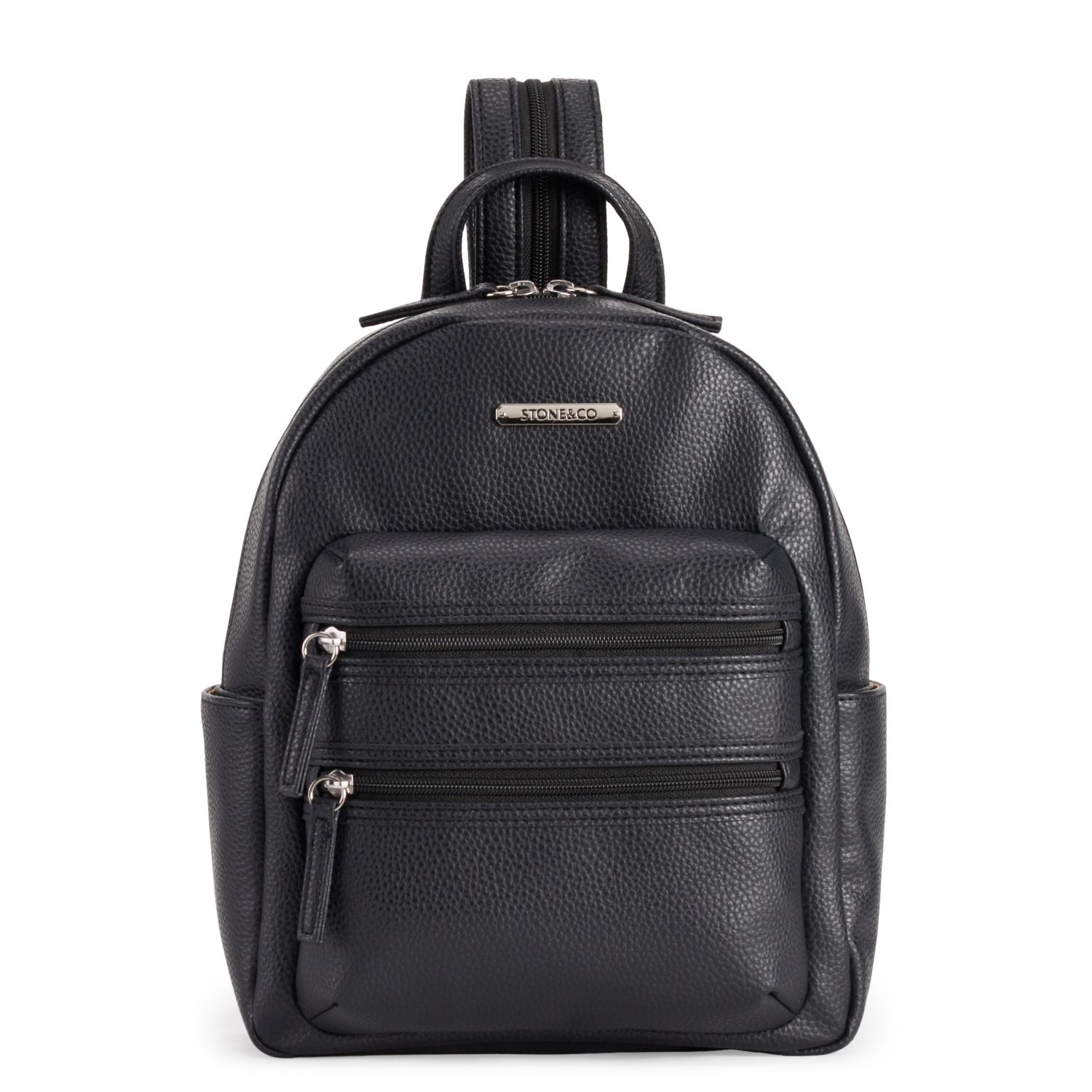 kohls leather backpack