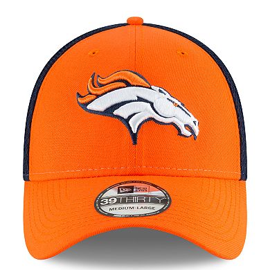 Adult New Era Denver Broncos 39THIRTY Sided Flex-Fit Cap