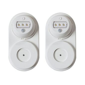 Little Partners 2-Pack EZ-Fit Wall Protector & Safety Night Light