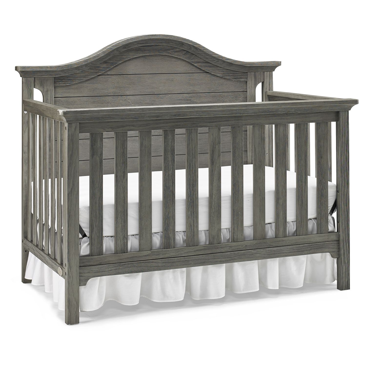 fisher price quinn crib vintage grey