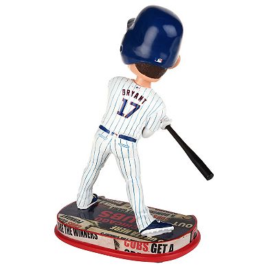 Forever Collectibles Chicago Cubs Kris Bryant Headline Bobble Head