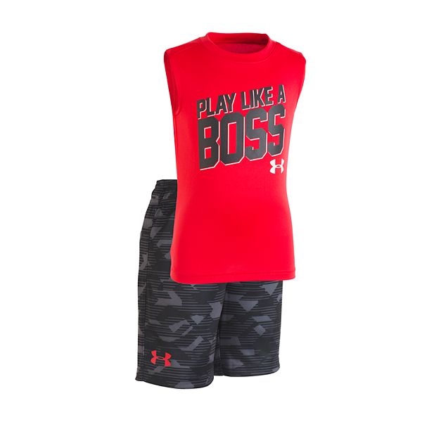 Under Armour Boys Muscle and Tank Set 