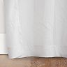 Sonoma Goods For Life® 1-Panel Crushed Voile Grommet Window Curtain