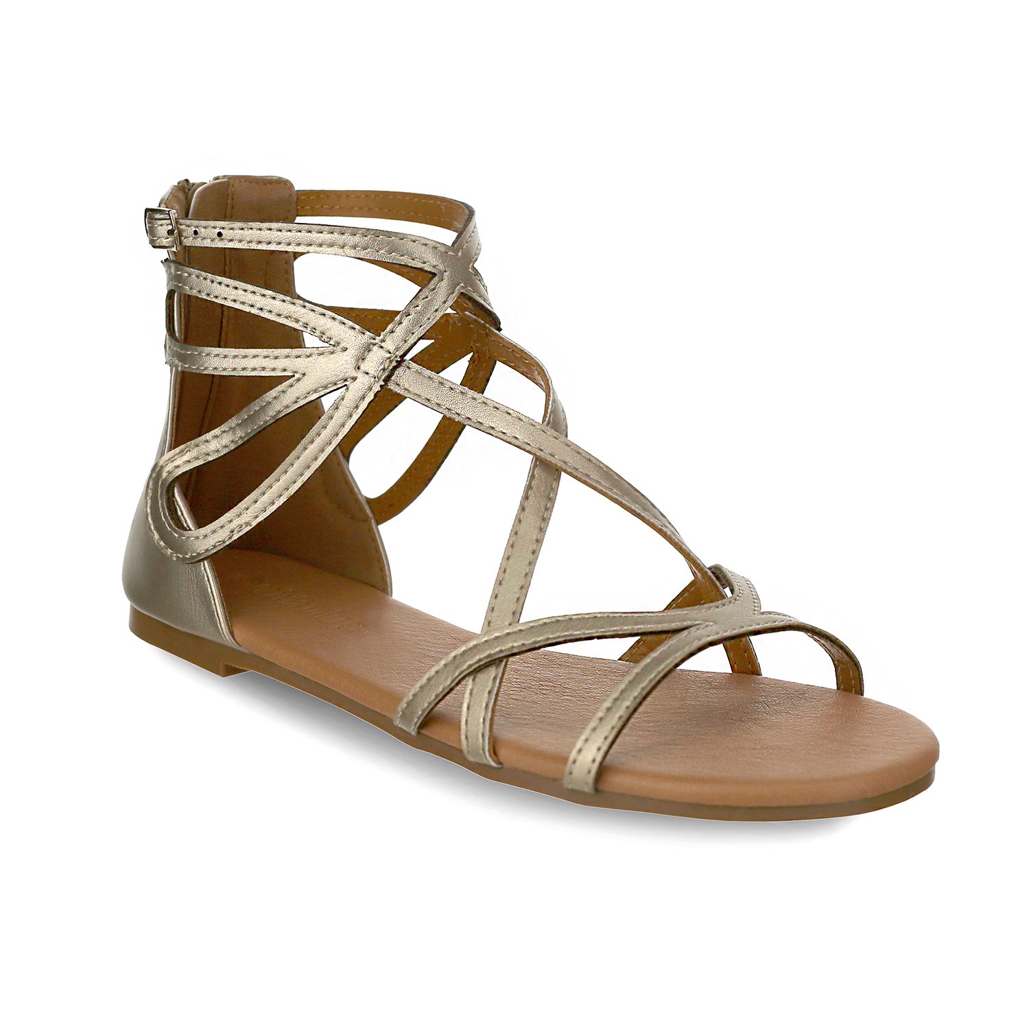 gold sandals kohls