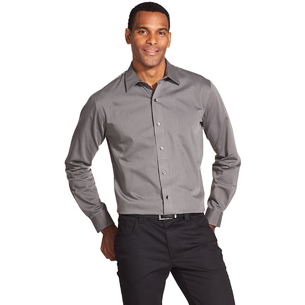 Men's Van Heusen Classic-Fit Striped Button-Down Shirt