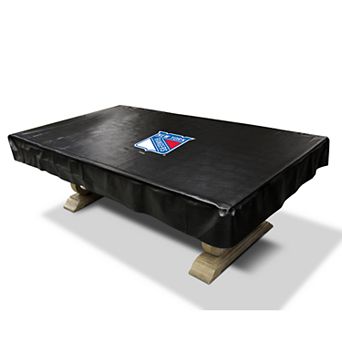 New York Rangers 8-Foot Deluxe Pool Table Cover
