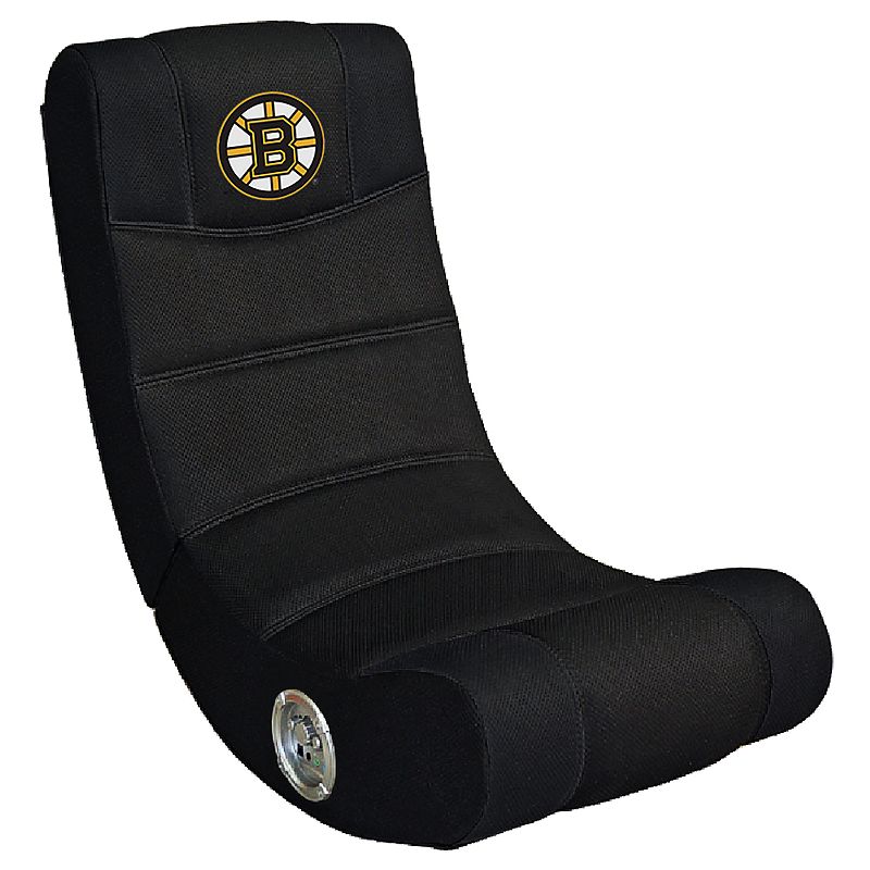 UPC 720801144016 product image for Boston Bruins Bluetooth Video Gaming Chair, Black | upcitemdb.com