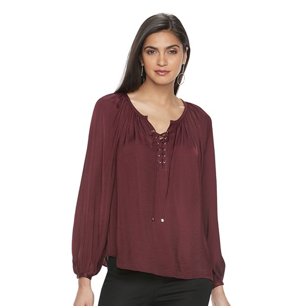 Kohls store chiffon blouse