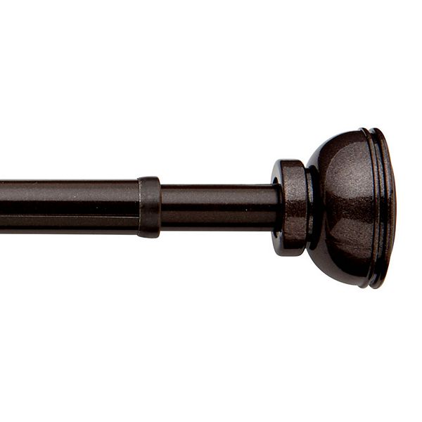 Bali Decorative Spring Tension Curtain Rod, Spring Curtain Rods