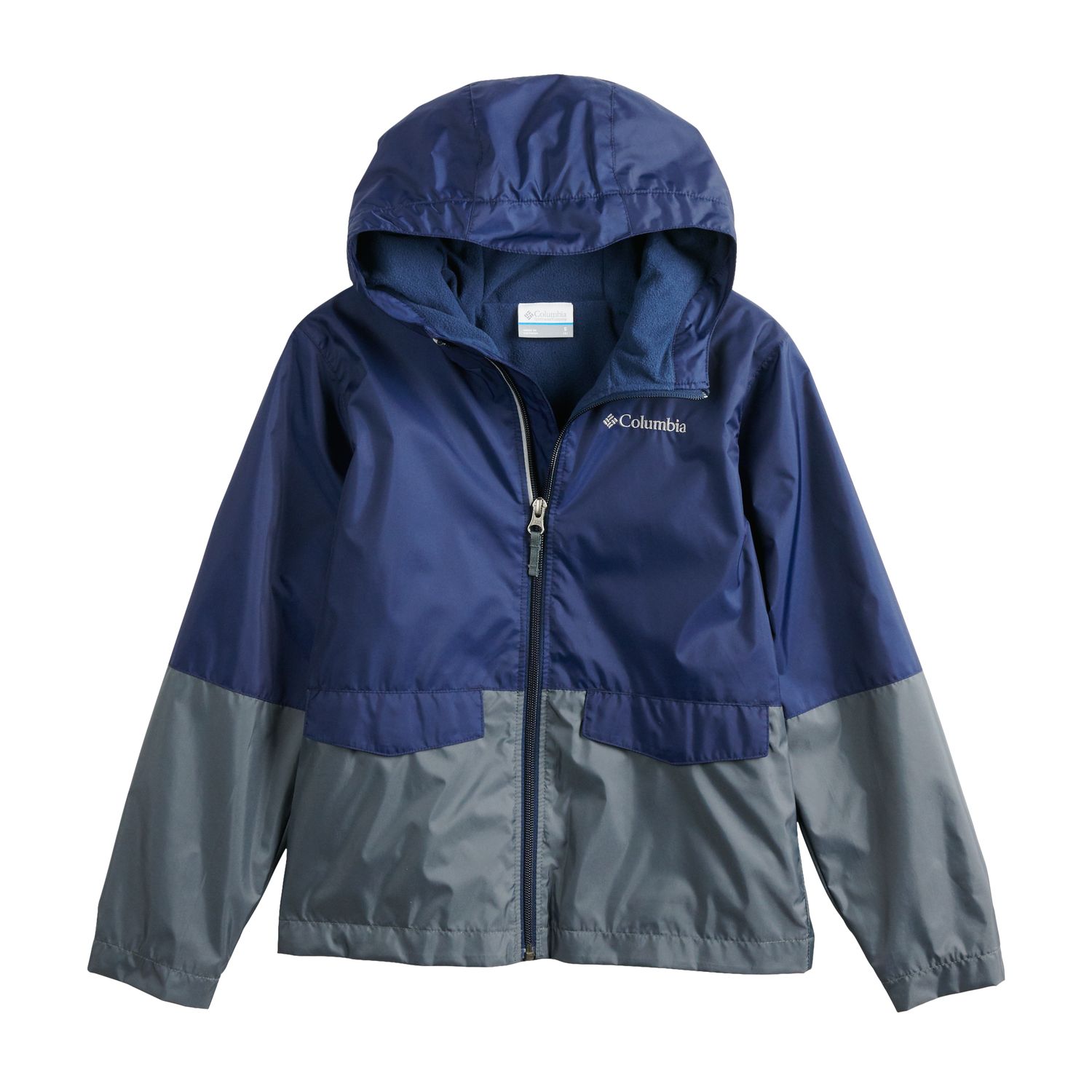 columbia weather drain rain jacket