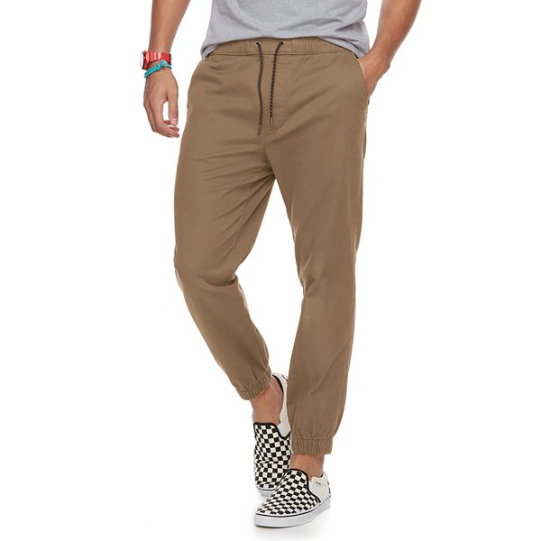 Built-In Flex Twill Joggers for Men