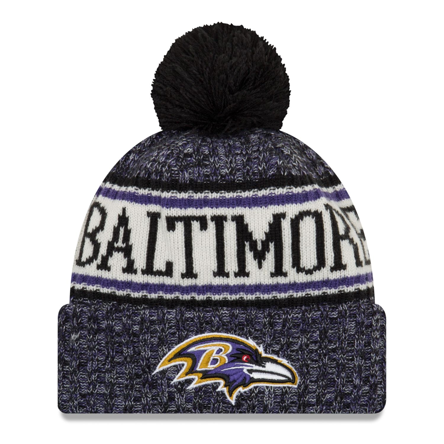 Baltimore Ravens NFL 18 Sport Knit Beanie