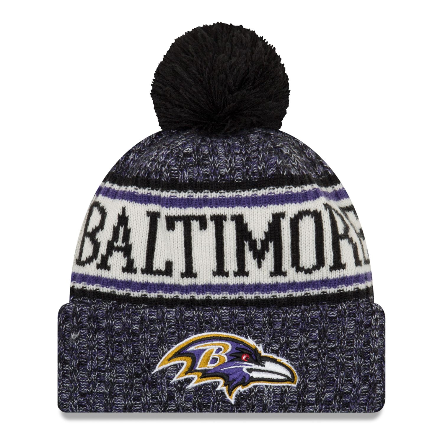 baltimore ravens winter hat