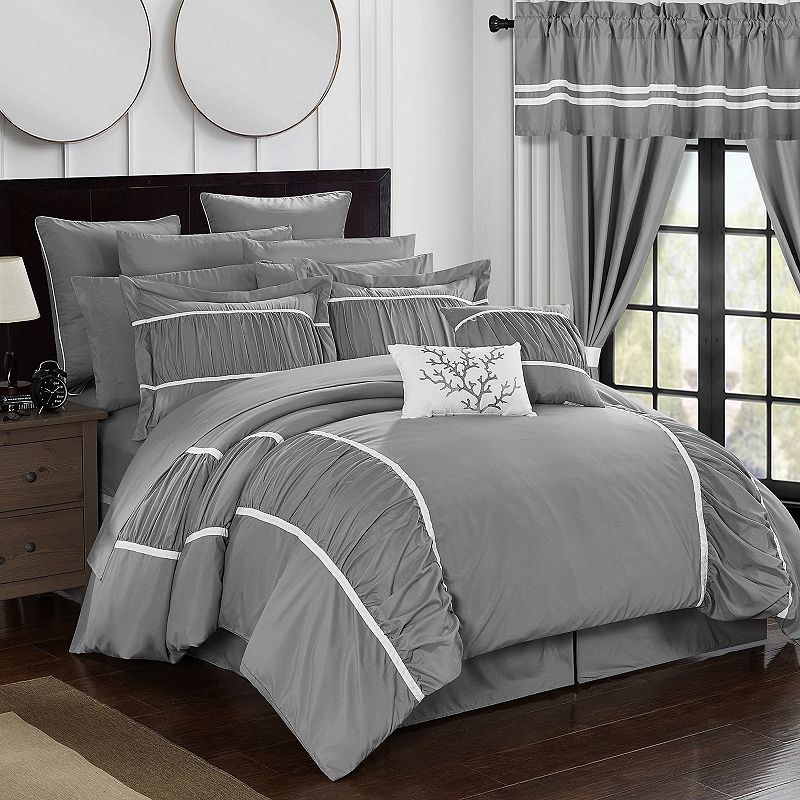 34209928 Chic Home Mayan 24-piece Bedding & Window Curtain  sku 34209928