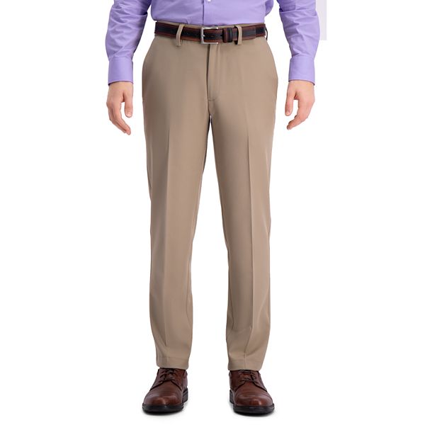 haggar cool 18 pro classic fit flat front pants