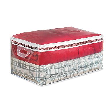 Whitmor Flexible Zip Jumbo Storage Tote