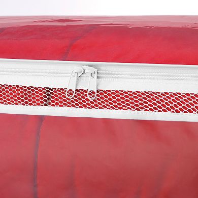Whitmor Flexible Zip Jumbo Storage Tote