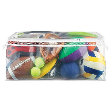 Whitmor Flexible Zip Jumbo Storage Tote