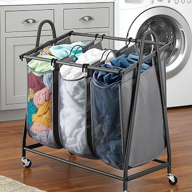 Whitmor Arch Triple Laundry Sorter