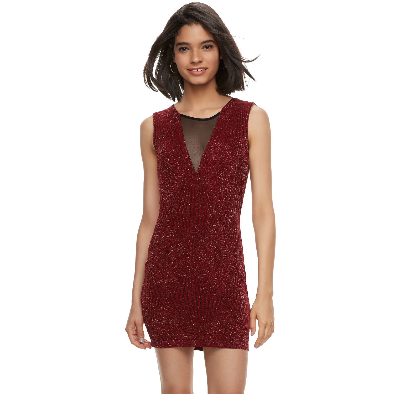 red bodycon dresses for juniors