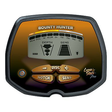 Bounty Hunter Pro Lone Metal Detector with Bonus Pinpointer