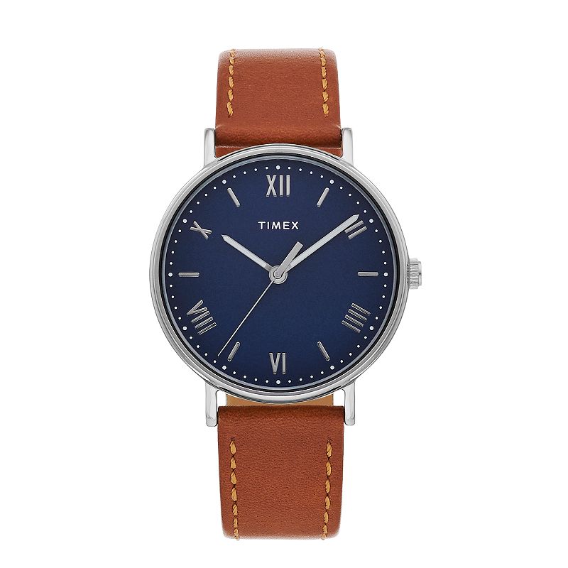 Timex® Men's Southview Leather Watch - TW2R63900JT, Size: Large