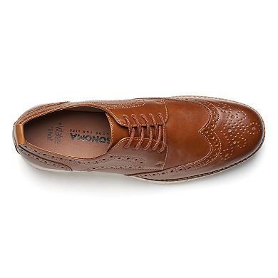 Sonoma Goods For Life® Richardson Men's Wingtip Shoes