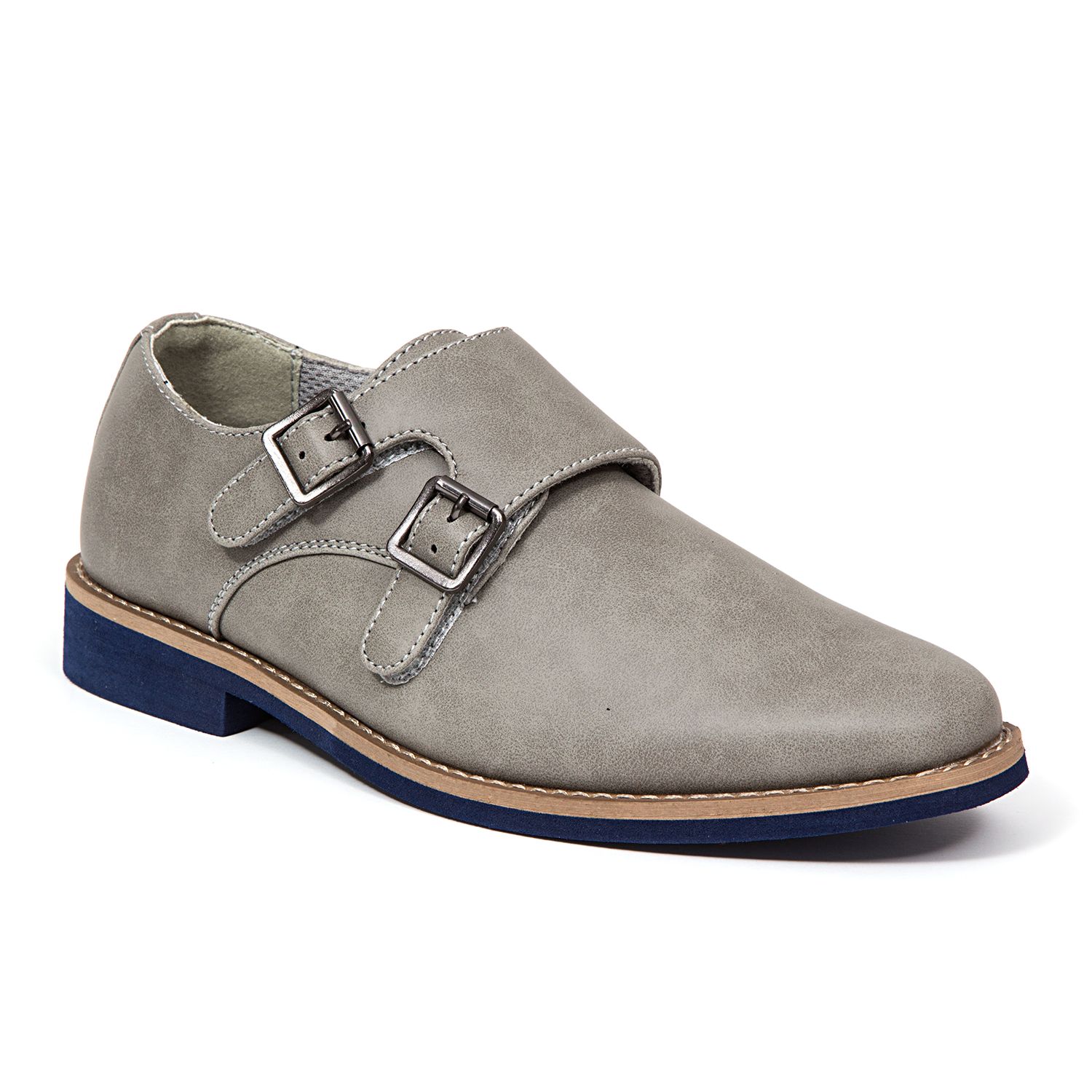 boys grey dress shoes