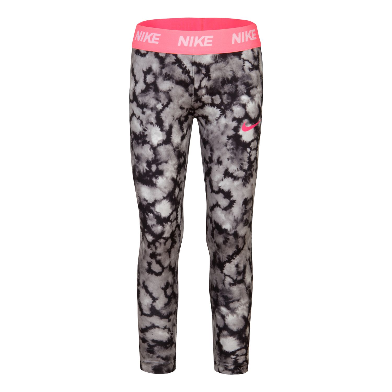 girls black athletic leggings