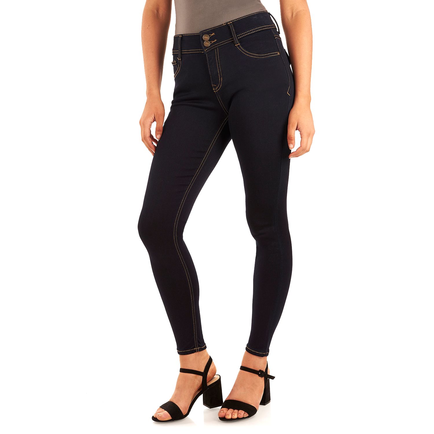 curvy fit skinny jeans