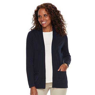 Kohls open front cardigan best sale