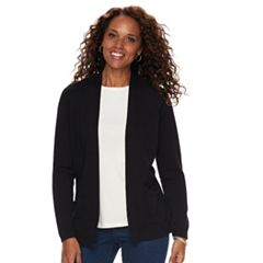 Women's Croft & Barrow® Essential Open-Front Cardigan