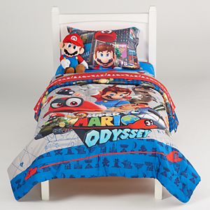 Minecraft Fighting Back Twin Full Comforter