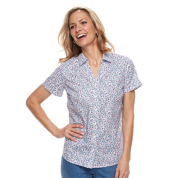Women's Croft & Barrow® Wrinkle-Resistant Shirt