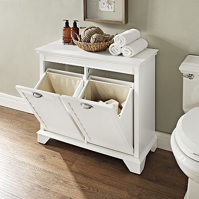 Crosley Lydia Wood Hamper