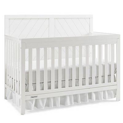 Fisher price grey crib best sale