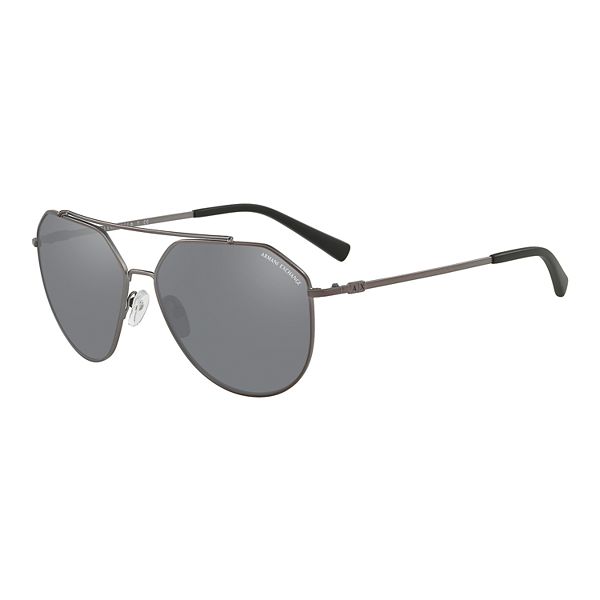Armani Exchange AX2023S 59mm Mirrored Aviator Sunglasses