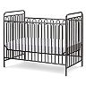 LA Baby Trinity 3-in-1 Convertible Full Sized Metal Crib