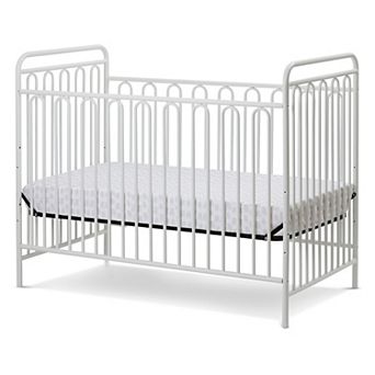 LA Baby Trinity 3 in 1 Convertible Full Sized Metal Crib
