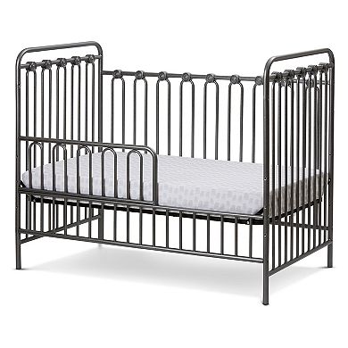 LA Baby Napa 3-in-1 Convertible Full Sized Metal Crib