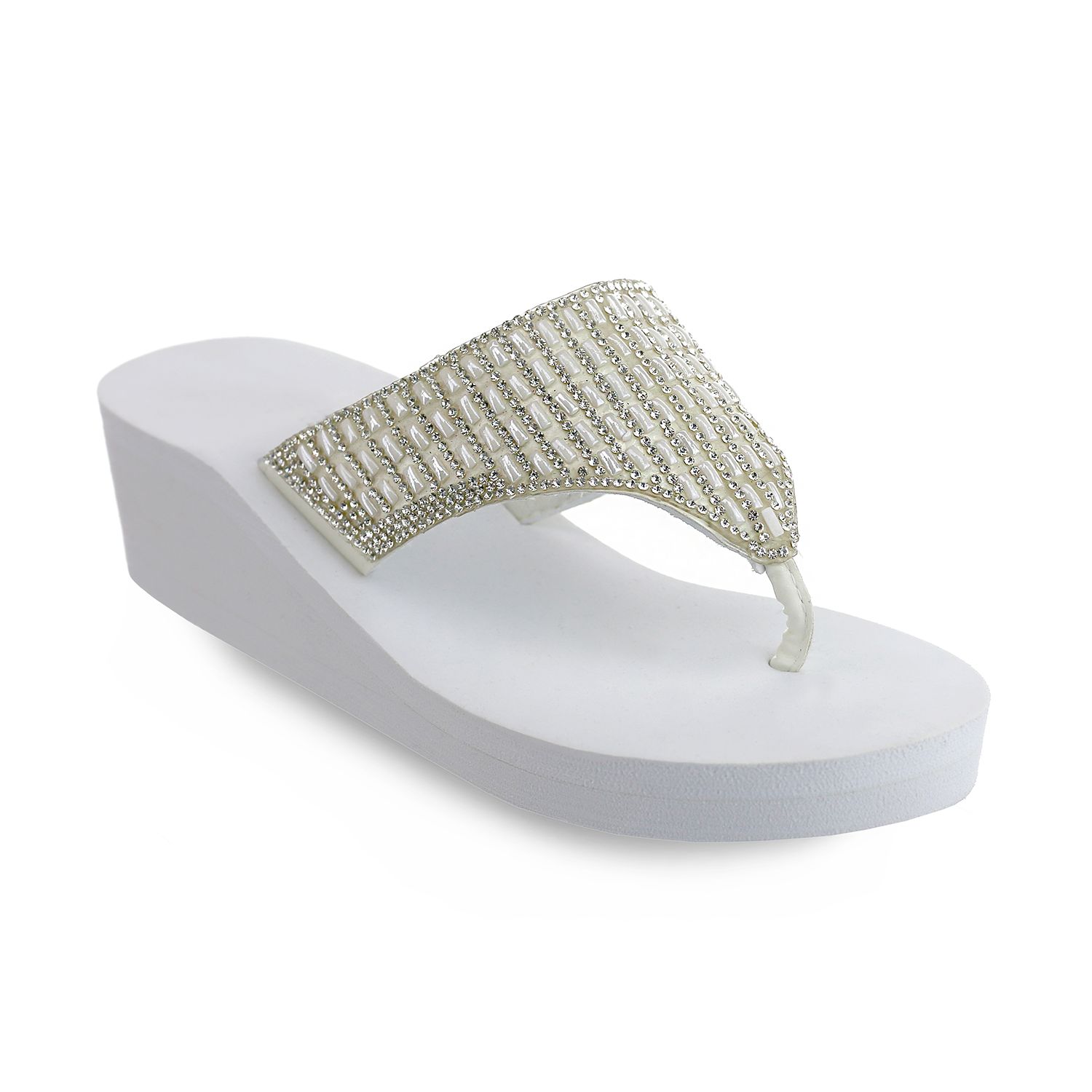 olivia miller wedge flip flops