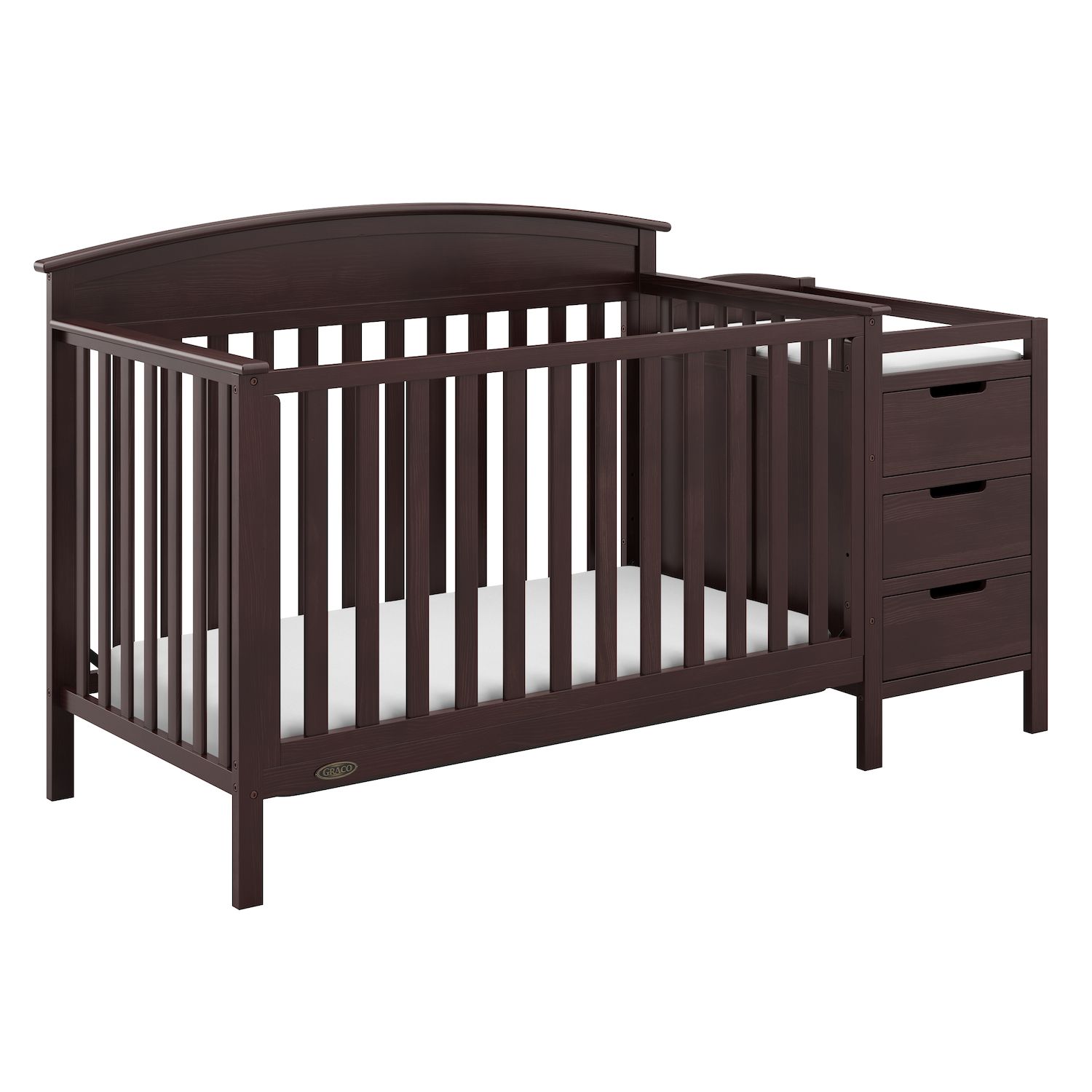 delta children abby convertible crib n changer