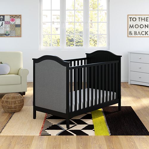 Storkcraft Rosehill Upholstered 3 In 1 Convertible Crib