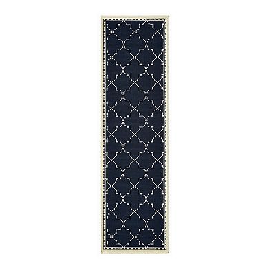 StyleHaven Mainland Moroccan Lattice Indoor Outdoor Rug