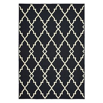 StyleHaven Mainland Ornamental Trellis Indoor Outdoor Rug