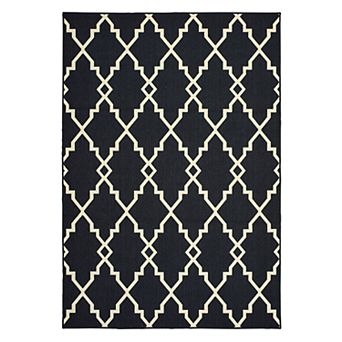 StyleHaven Mainland Ornamental Trellis Indoor Outdoor Rug