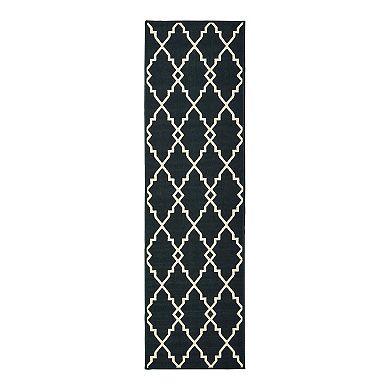 StyleHaven Mainland Ornamental Trellis Indoor Outdoor Rug