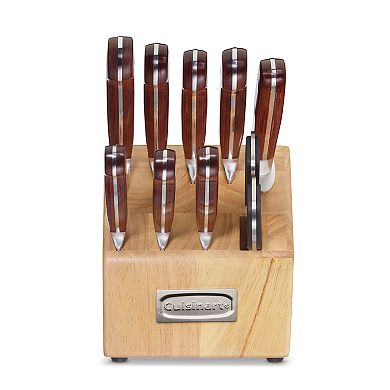 Cuisinart Professional Series 10-piece Pakka Wood Cutlery Block Set