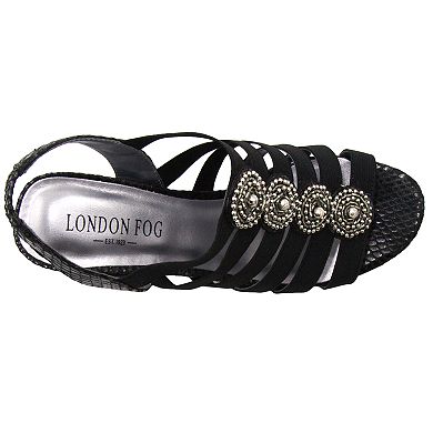 London Fog Nanci Women's High Heel Sandals