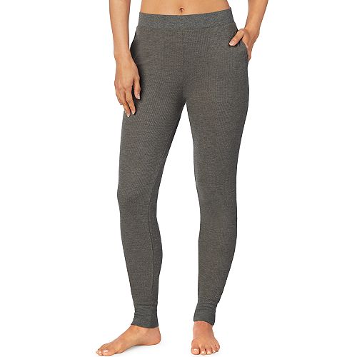 thermal waffle leggings